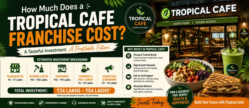 How Much Does a Tropical Cafe Franchise Cost: Know detail here