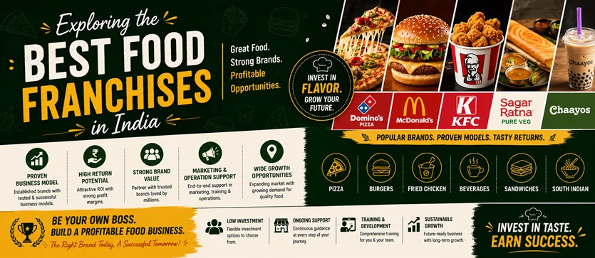 Exploring the Best Food Franchises in India