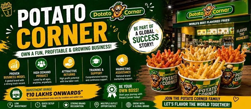 Everything You Need to Know About Potato Corner Franchise Fees